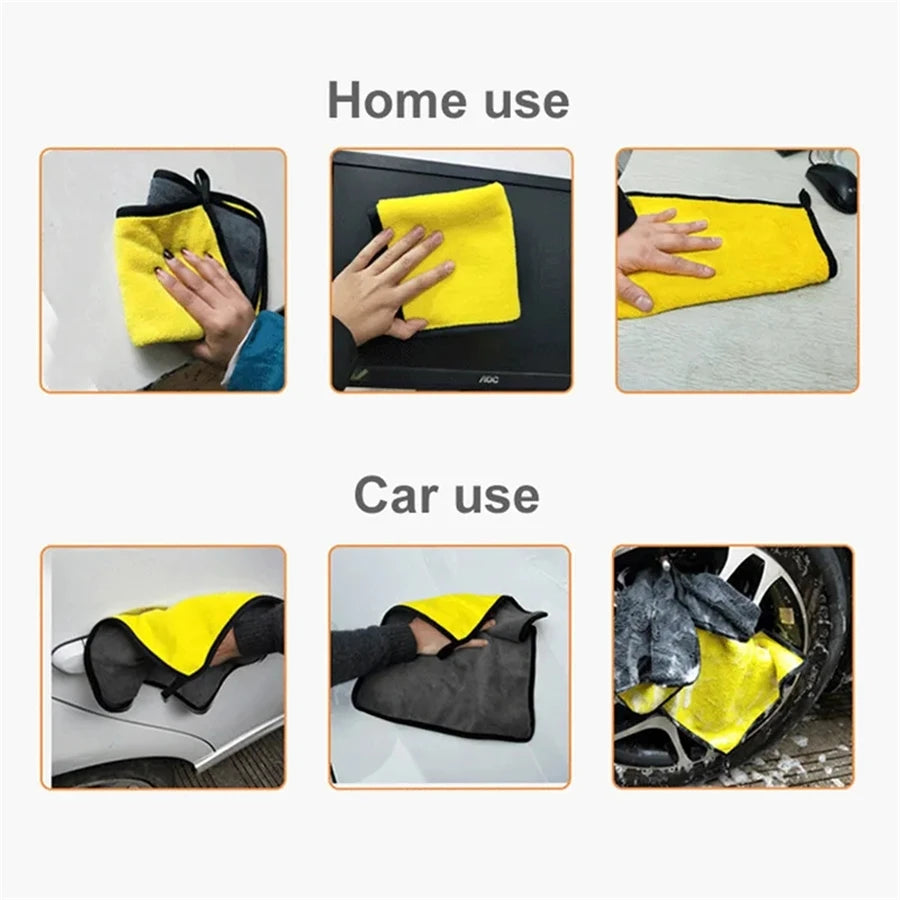 CowLost | product_id-microfiber-double-layer-car-cleaning-drying-towels-1-2-6pcs |6