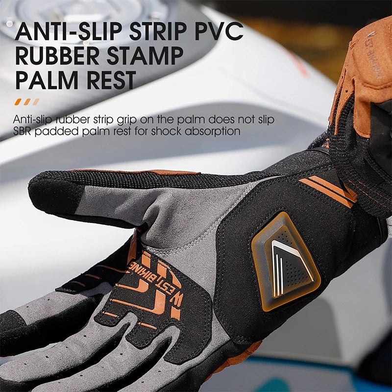 CowLost | west-biking-touch-screen-bicycle-gloves-motorcycle-men-women-full-finger-riding-racing-gym-fitness-cycling-mtb-road-sport-gloves |2