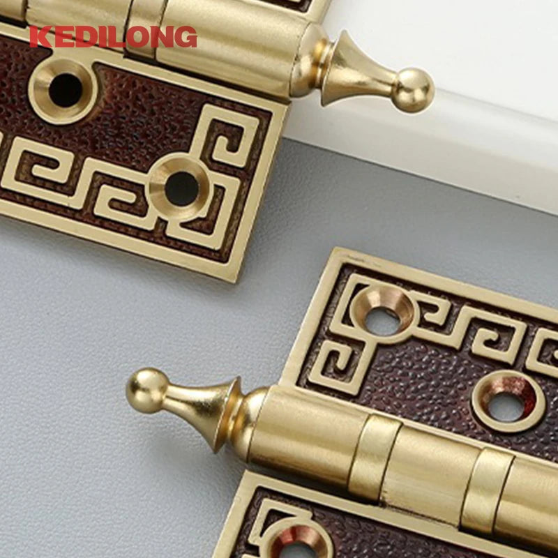 CowLost | kedlo-european-classic-luxury-door-brass-6-5-inch-adjustable-hinge |3