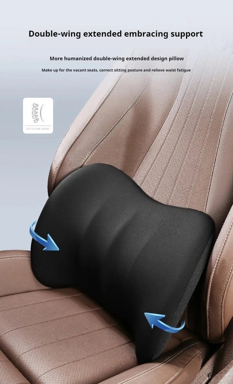 CowLost | back-lumbar-support-cushions-product_id-car-memory-foam-lumbar-and-headrest-pillow-set-soft-breathable-back-cushion |10