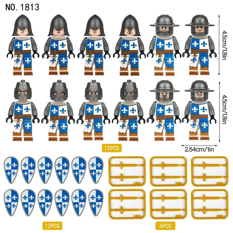CowLost | product_id-medieval-corps-assembled-toys-shields-figures-humanoid-dolls-birthday-gifts |8