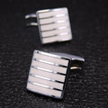 CowLost | cufflinks-for-men-luxury-silvery-cuffs-retro-metal |34