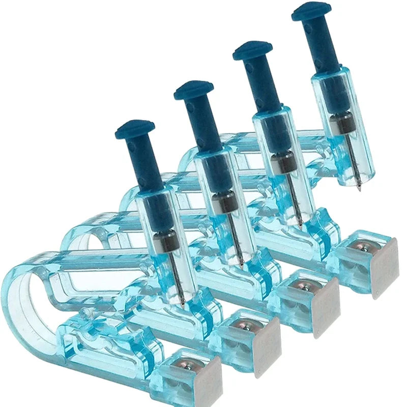 1/4Pcs Disposable Sterile Painless Ear Piercing Tools Set Safe Without Inflammation