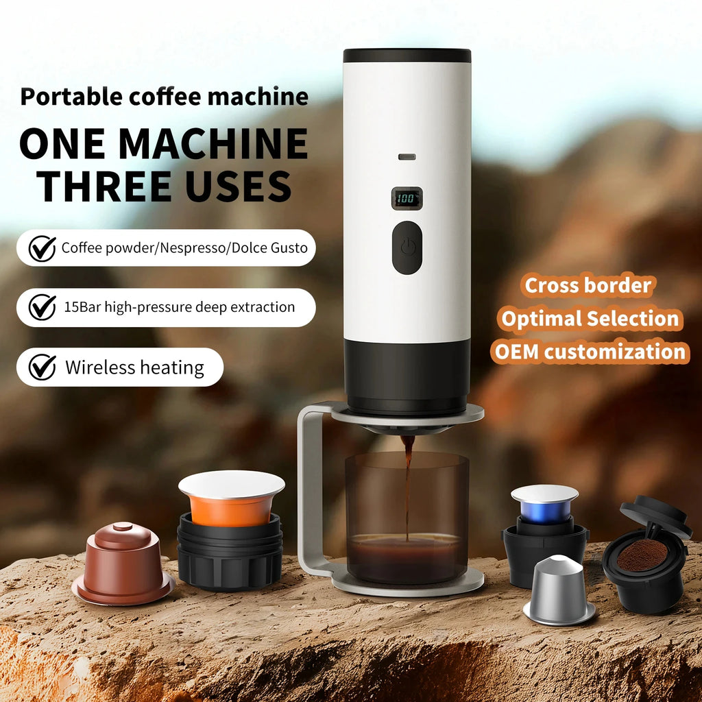 CowLost | product_id-portable-wireless-15bar-3-in-1-automatic-capsule-coffee-machine-with-heating-overflow-protection |3