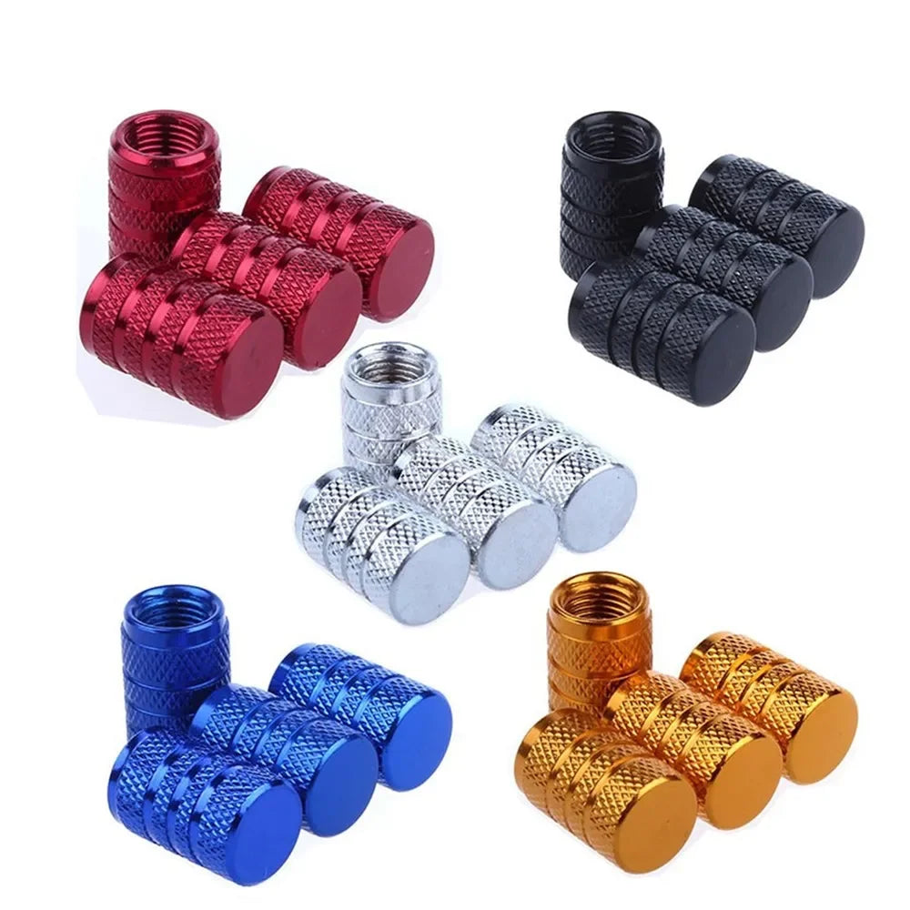 CowLost | product_id-4pcs-universal-aluminum-car-tire-valve-stem-caps-knurling-style |1