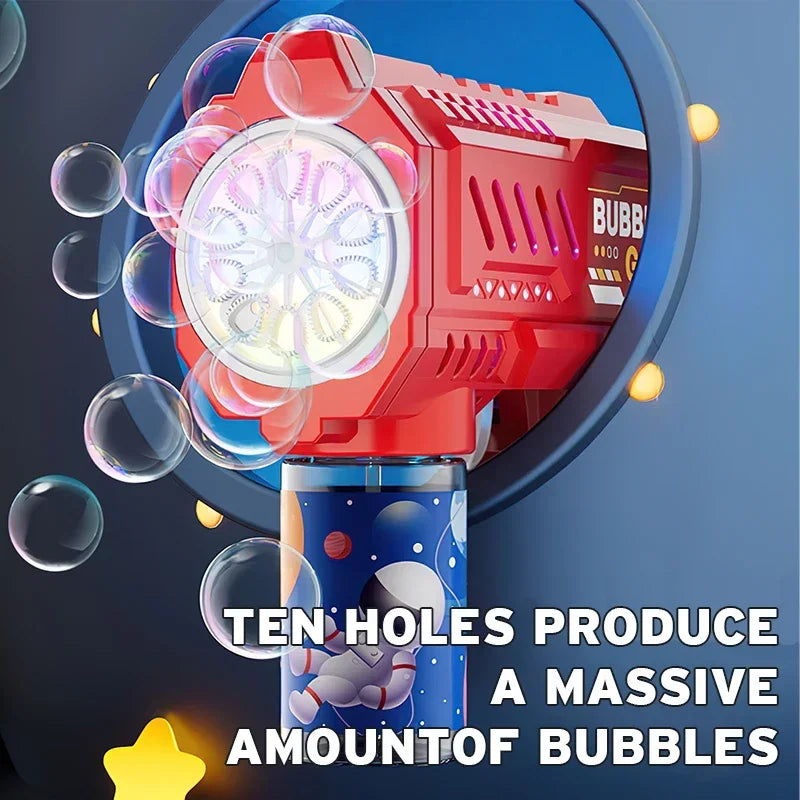 CowLost | product_id-automatic-bubble-gun-rocket-blower-with-bubble-liquid-toy-for-kids-outdoor-beach-gifts |6