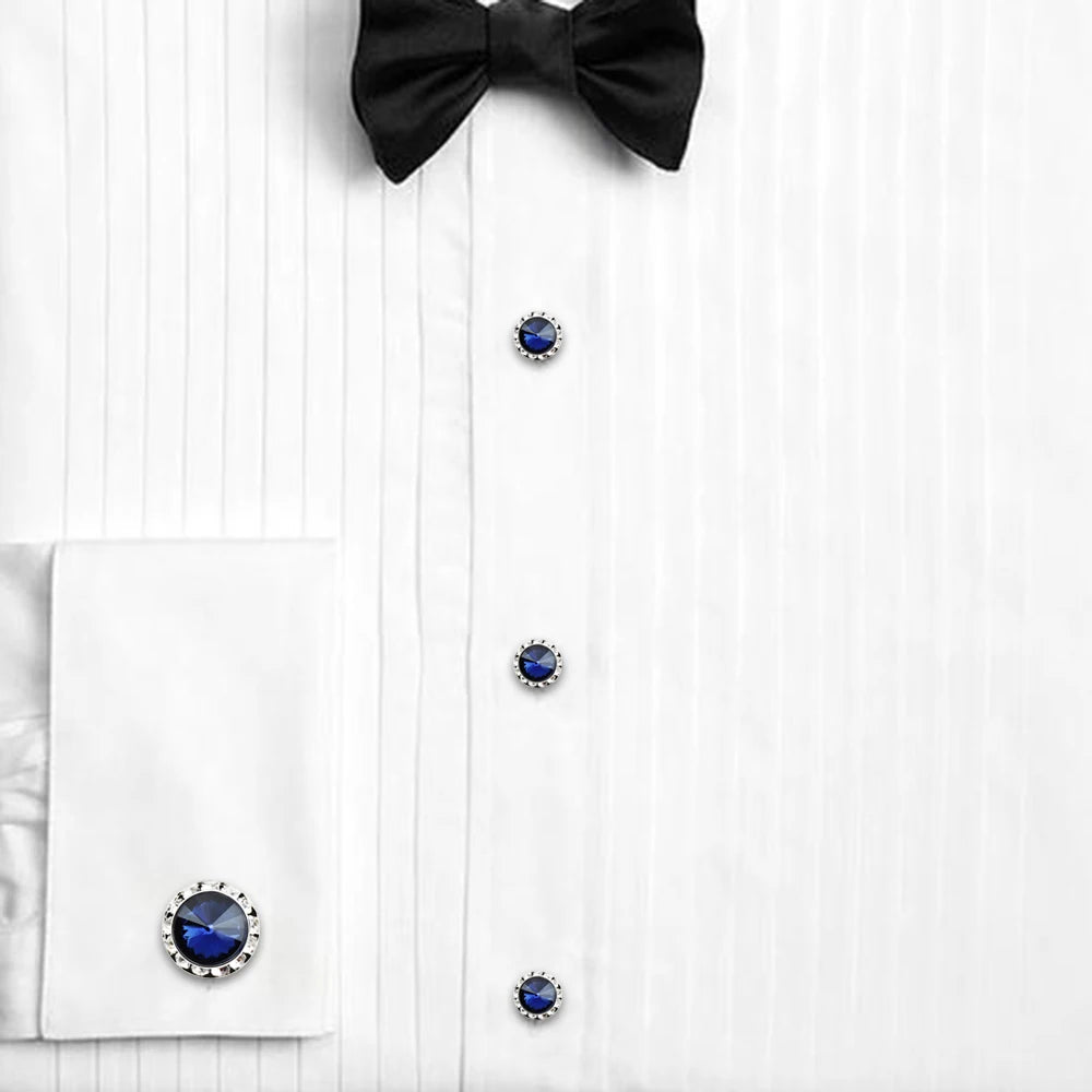 CowLost | clothing-accessories-hawson-royal-blue-gemstone-cufflinks-tuxedo-studs-set-for-men-formal-wear |23