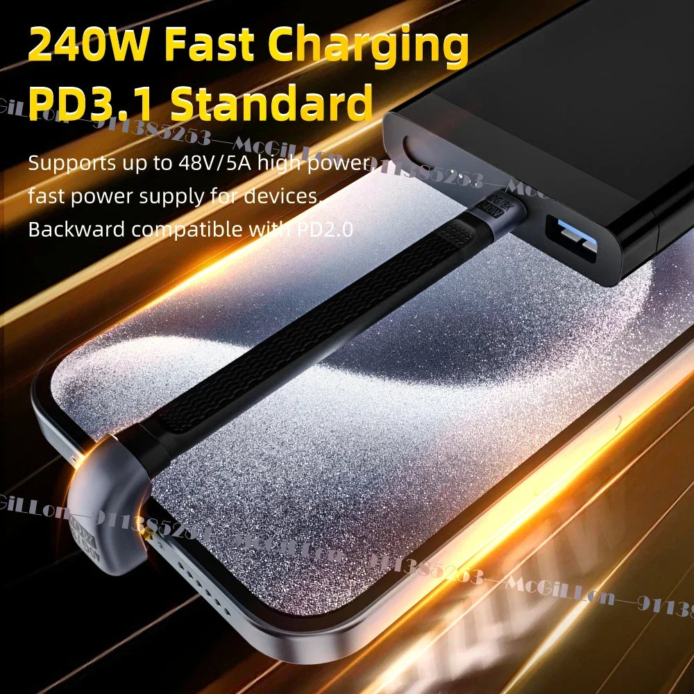 CowLost | product_id-mcgillon-240w-usb-4-0-gen3-type-c-to-type-c-cable-5a-quick-charge-thunderbolt-3-40gbps-8k-60hz |2