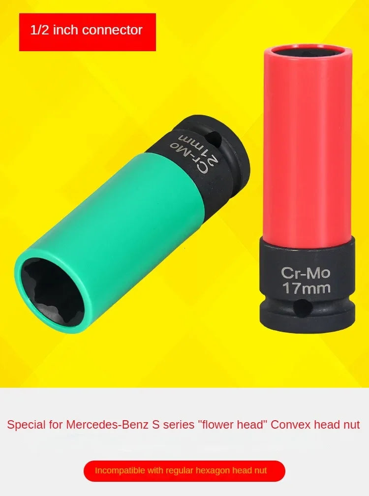 CowLost | 17mm-21mm-universal-wheel-lock-nut-removal-socket-wrench |10