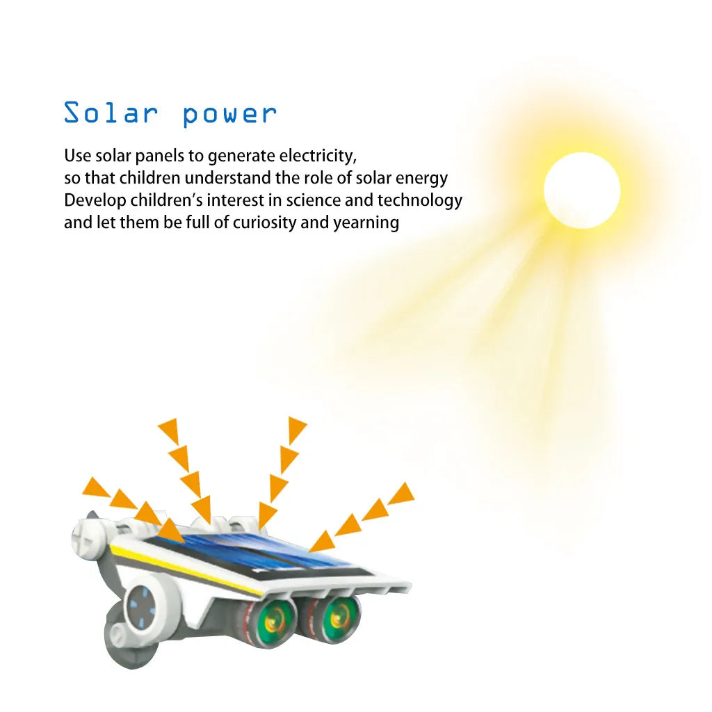 13-in-1 Solar Powered Robot Science Kit DIY Educational Building Blocks Toy for Kids