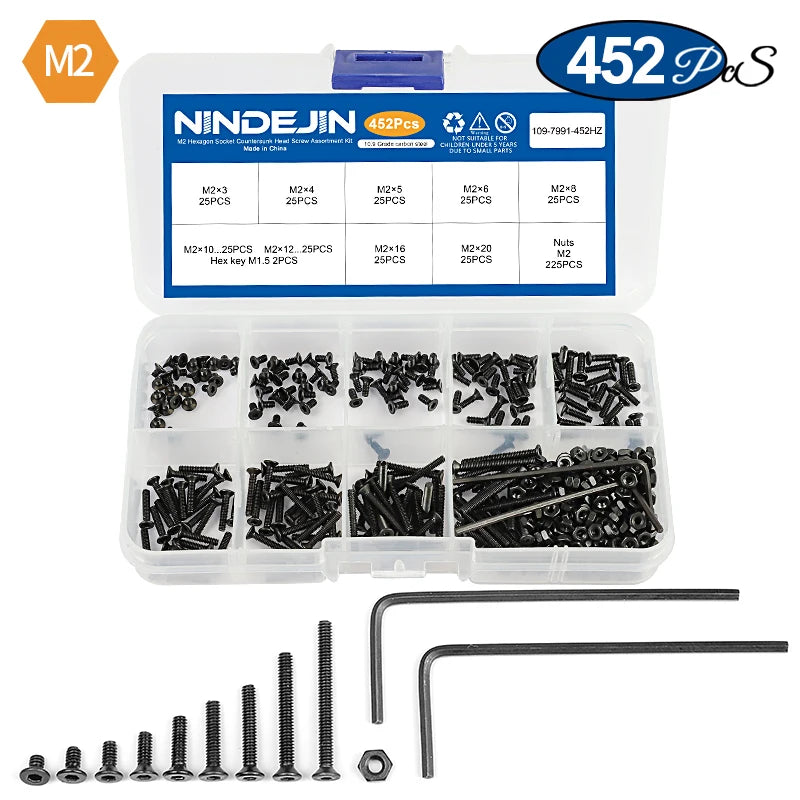 CowLost | nindejin-hex-hexagon-socket-countersunk-head-screw-kit |13