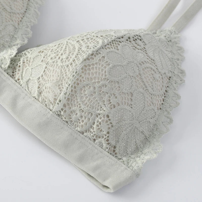 CowLost | product_id-women-lace-non-wire-push-up-bra-and-low-waist-panties-set-sexy-lingerie |4