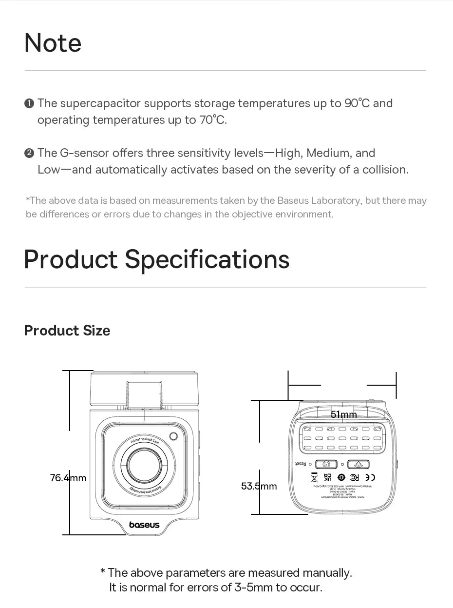CowLost | baseus-3k-dash-cam-vd1-front-and-rear-cam-hd |27