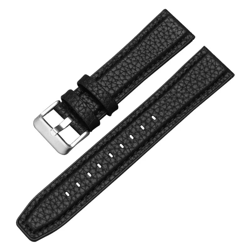 CowLost | product_id-waterproof-leather-watch-strap-for-rolex-seiko-with-slub-litchi-smooth-patterns |53