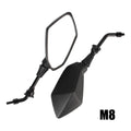 CowLost | product_id-convex-rearview-side-mirrors-for-scooter-e-bike-motorcycle-8mm-10mm-handlebar-end-pair |7