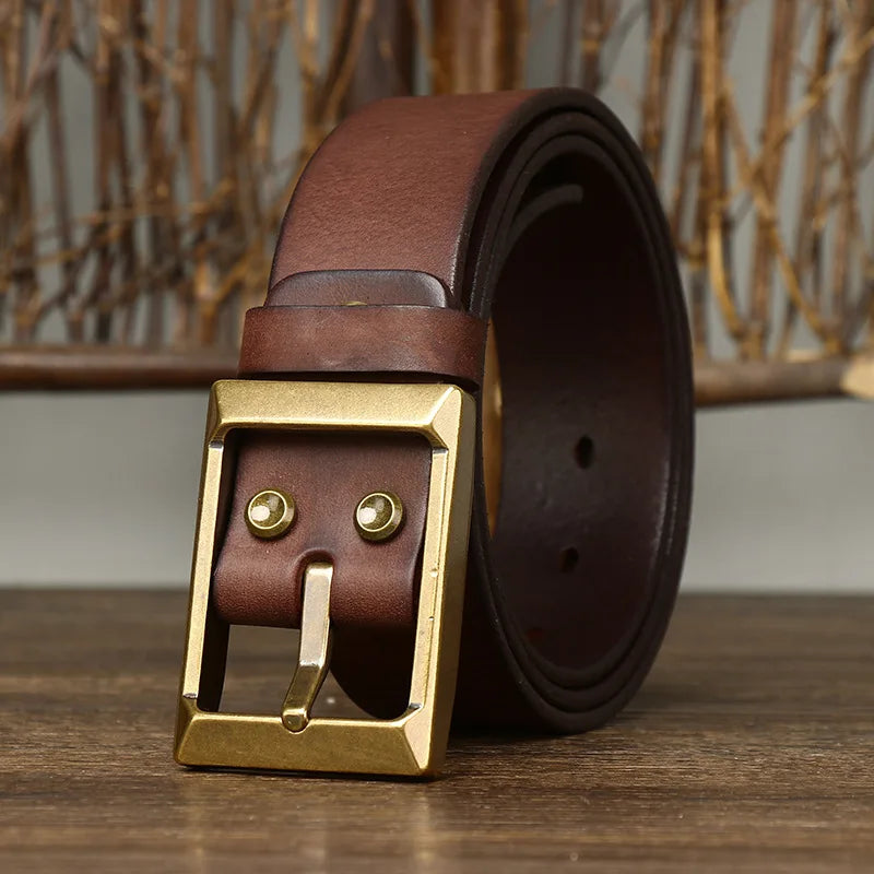 CowLost | 3-8cm-width-5mm-thick-retro-cowboy-belt |12
