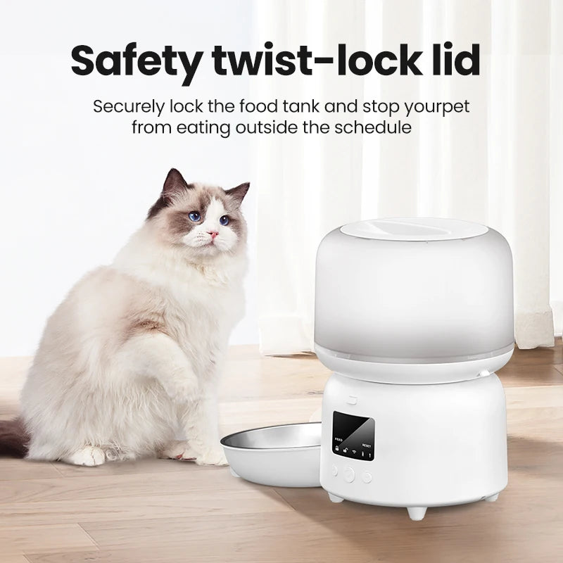 CowLost | cat-food-rojeco-3l-wifi-smart-automatic-cat-feeder-with-app-control |6