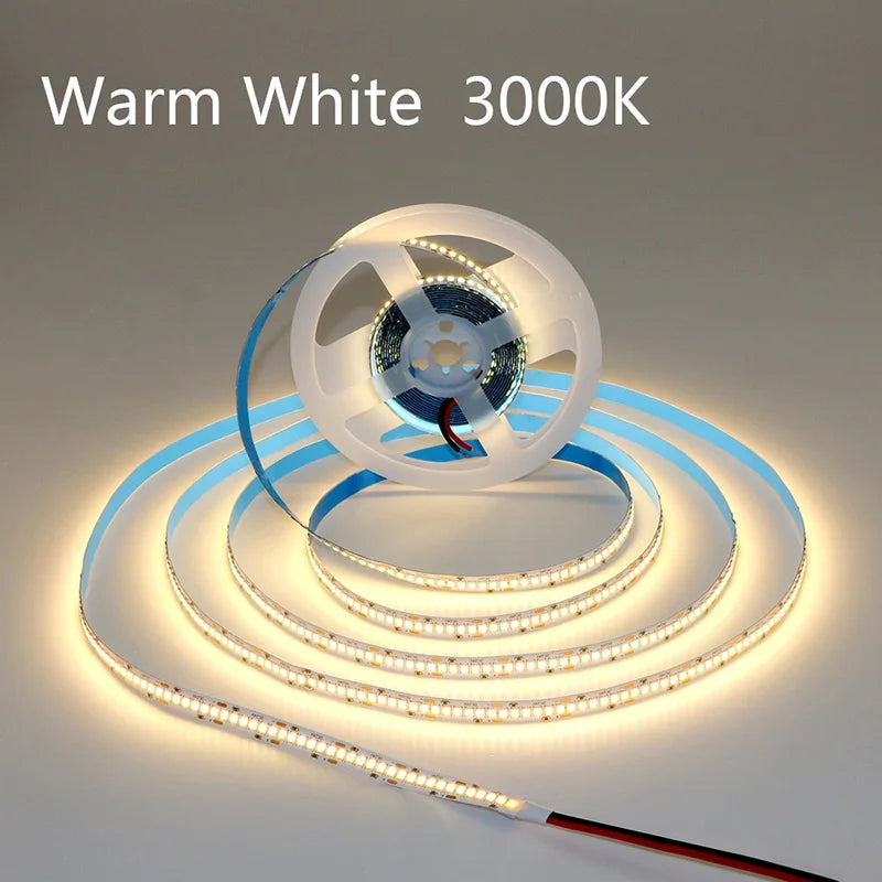 CowLost | 240leds-m-led-strip-2835-dc12v-24v-home-light-strip-5m |23