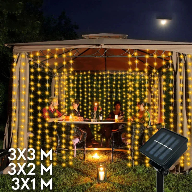 CowLost | product_id-solar-waterproof-led-curtain-fairy-string-lights-for-outdoor-garden-parties |8
