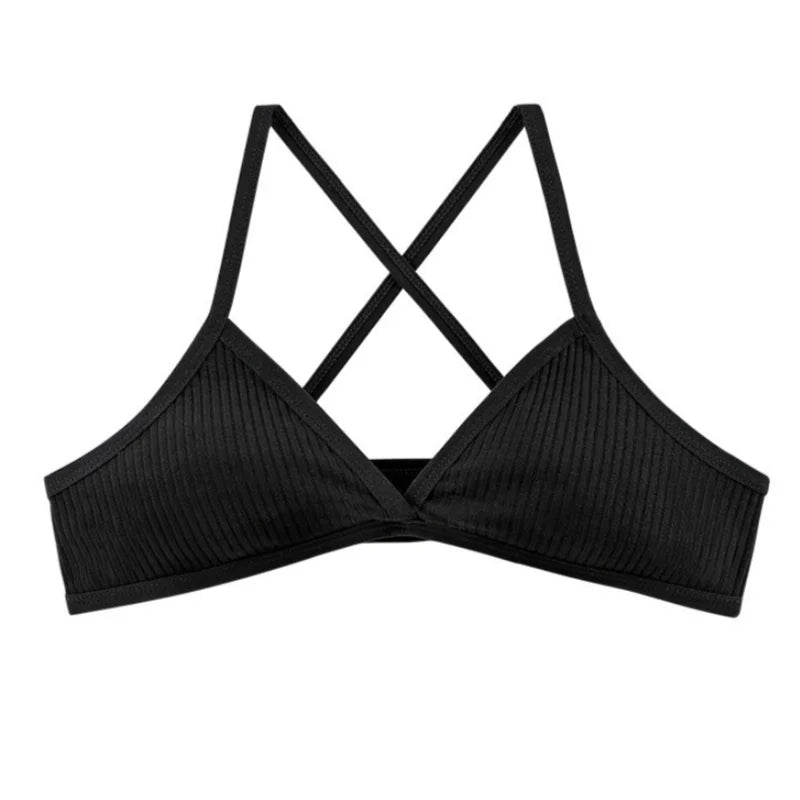 CowLost | product_id-wireless-v-neck-push-up-bra-1-3-cup-breathable-no-pads-s-l |2