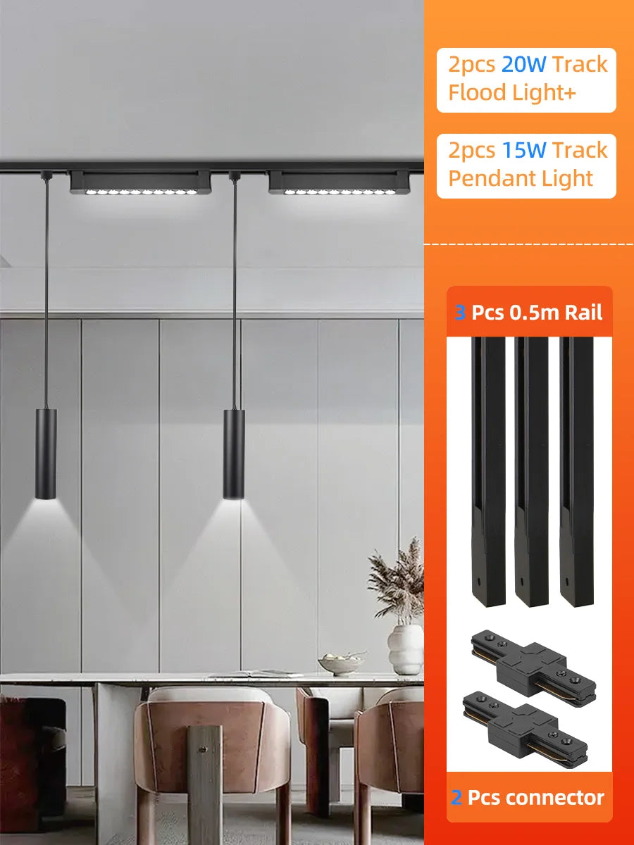 CowLost | seasonal-holiday-decorations-full-set-led-track-rail-lights-85-264v-modern-interior-spotlights |24
