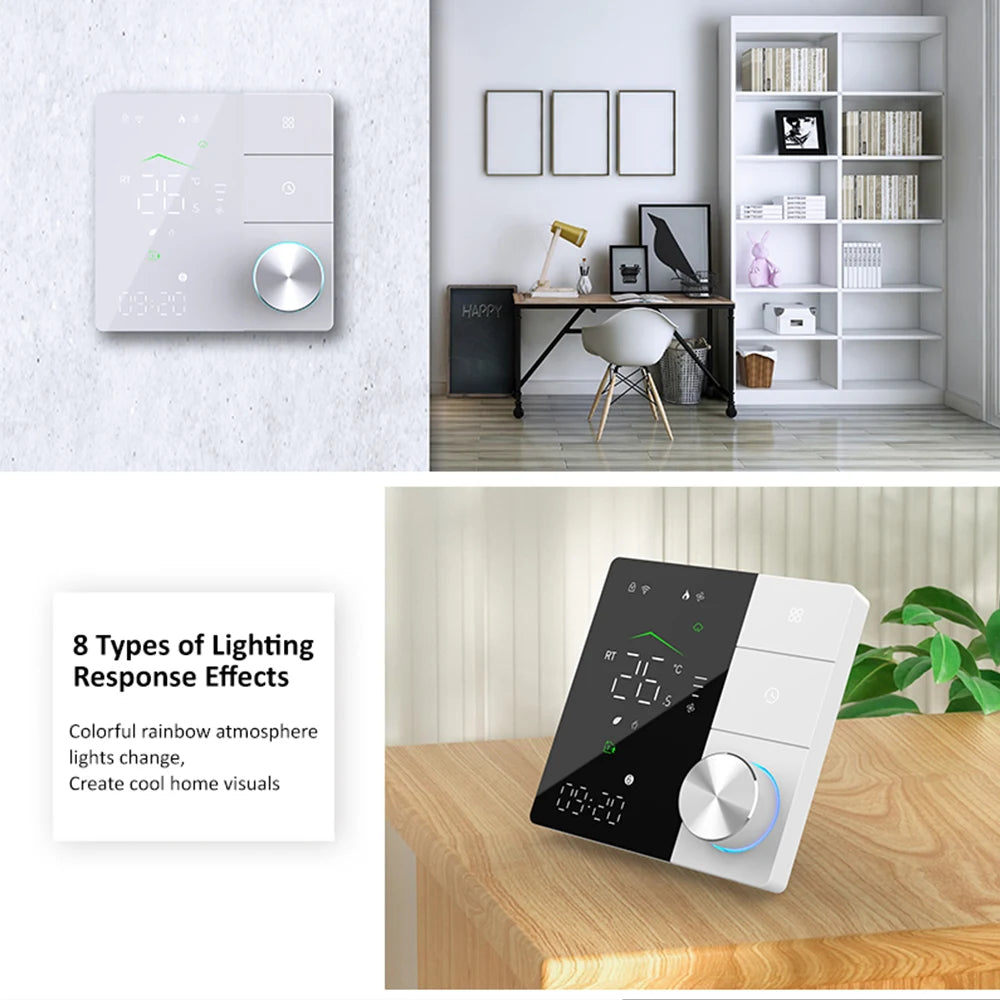 Tuya WiFi BHT-18 Matter Smart Electric Heating Thermostat with Week Programming and AI Control