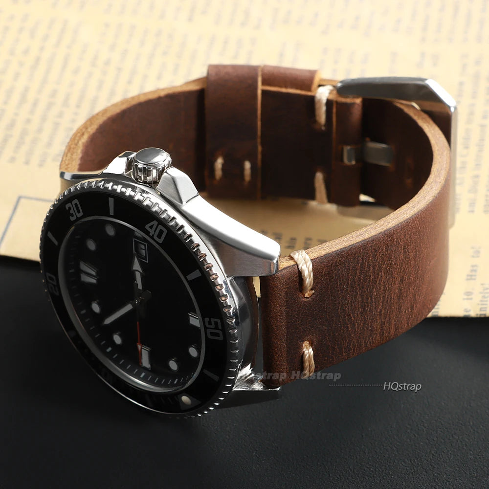 CowLost | product_id-handmade-vintage-brown-cowhide-leather-watchband-18-26mm-for-panerai-pam111-441-men |6
