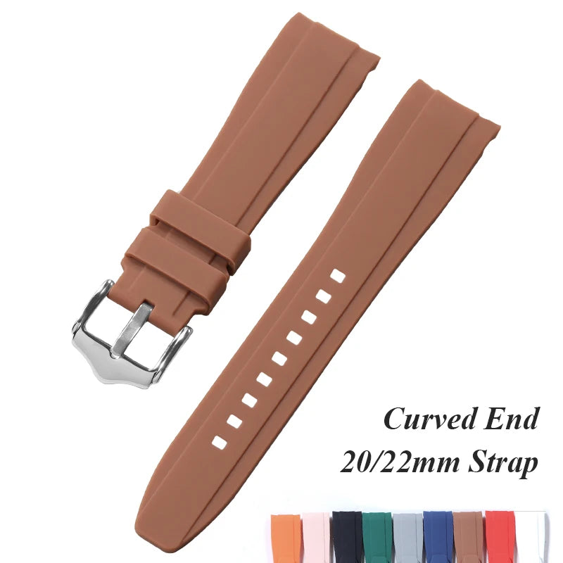 CowLost | bracelets-product_id-curved-end-silicone-watch-band-20mm-22mm-for-rolex-swatch-sport-waterproof-unisex |1