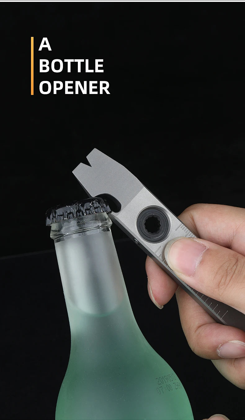 CowLost | tools-tc4-titanium-alloy-crowbar-edc-tool-set-with-screwdriver-wrench-and-eternal-pen-for-outdoor-camping-gift |22
