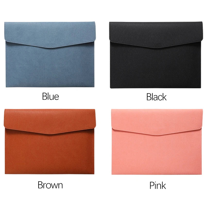 CowLost | faux-leather-document-bag-business-information-bag |18