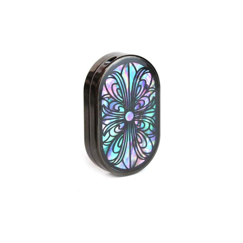 CowLost | edc-mother-of-pearl-inlay-edc-stress-relief-toy-crystal-sealed-metal-fingertip-decompression-toy-fidget-toy-adults-gifts |10