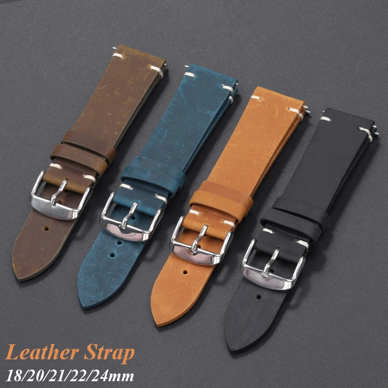 CowLost | product_id-handmade-cowhide-leather-watch-strap-18-24mm-soft-vintage-band-for-seiko-smartwatch |1