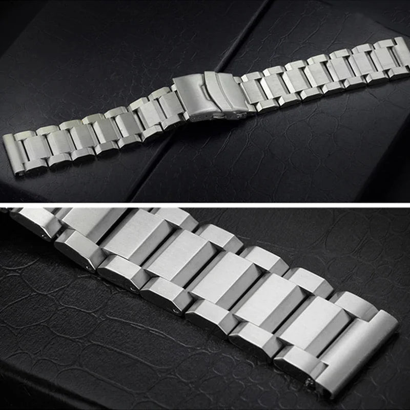 CowLost | product_id-stainless-steel-18-24mm-metal-buckle-strap-for-samsung-watch-3-huawei-watch-luxury-wristband |4