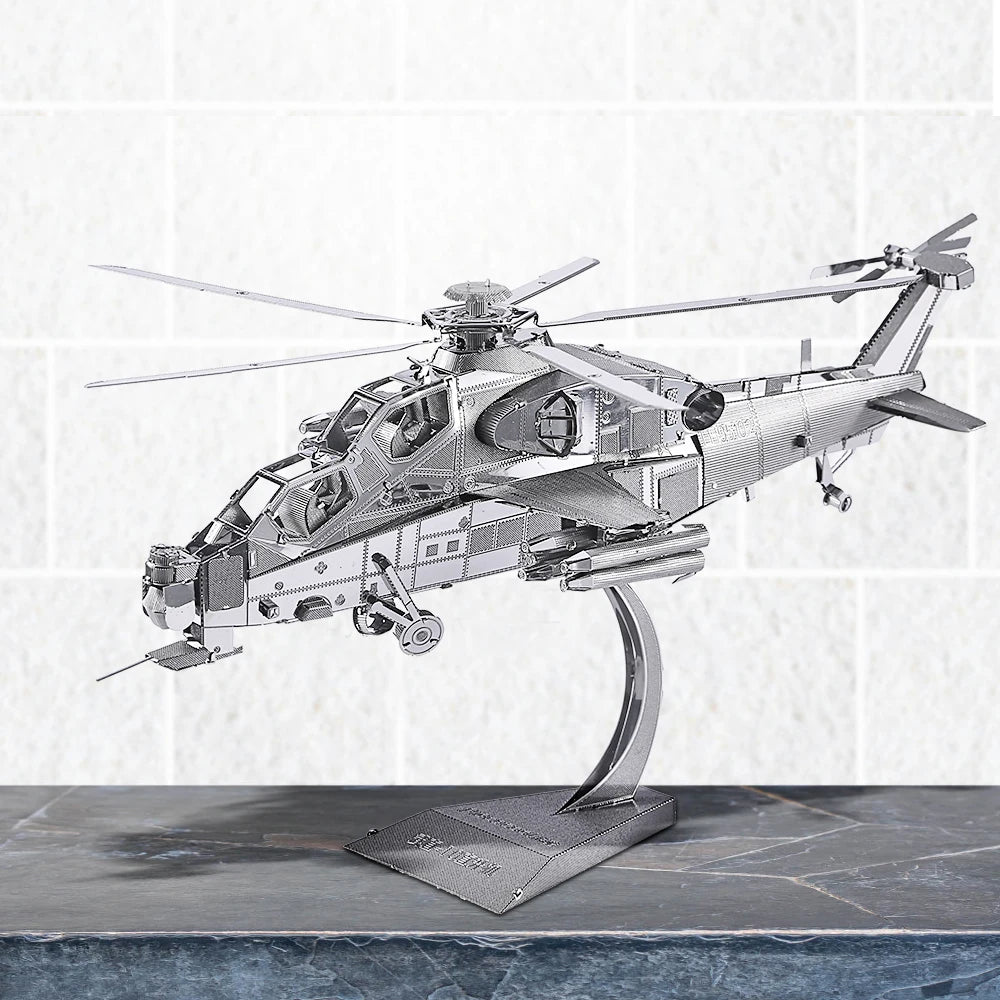 CowLost | fencing-barriers-piececool-wuzhi-10-3d-metal-helicopter-puzzle-model-kit |8
