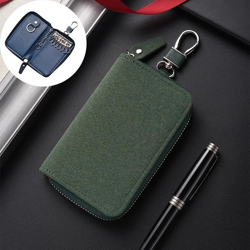 CowLost | leather-keychain-men-women-key-holder-organizer |10
