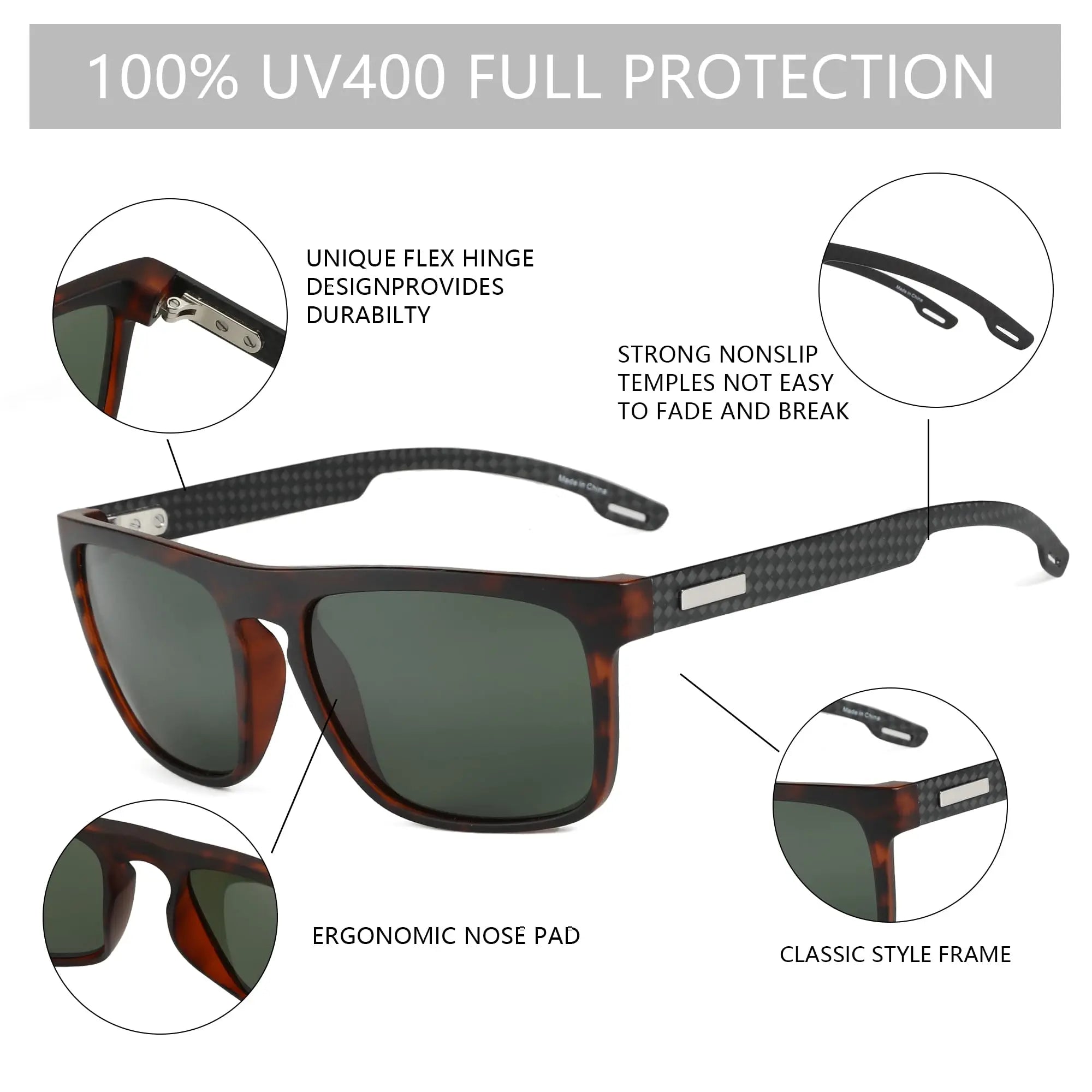 CowLost | zenottic-trend-novelty-cat-eye-polarized-sunglasses |6