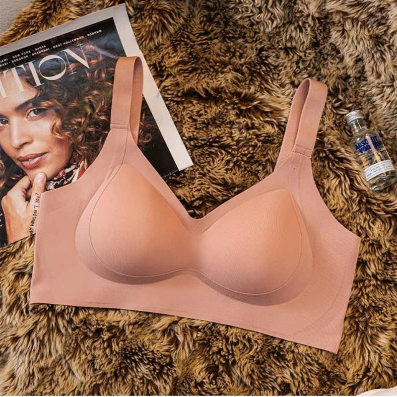 CowLost | high-quality-traceless-womens-bra-lifting-small-breasts-gathered-yoga-underwear-no-steel-rings-prevent-sagging-comfortable-fit |15