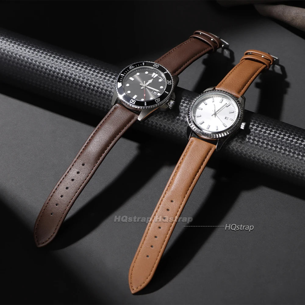 CowLost | product_id-soft-pu-leather-ultra-thin-watch-strap-band-14-24mm-universal-retro-unisex |3