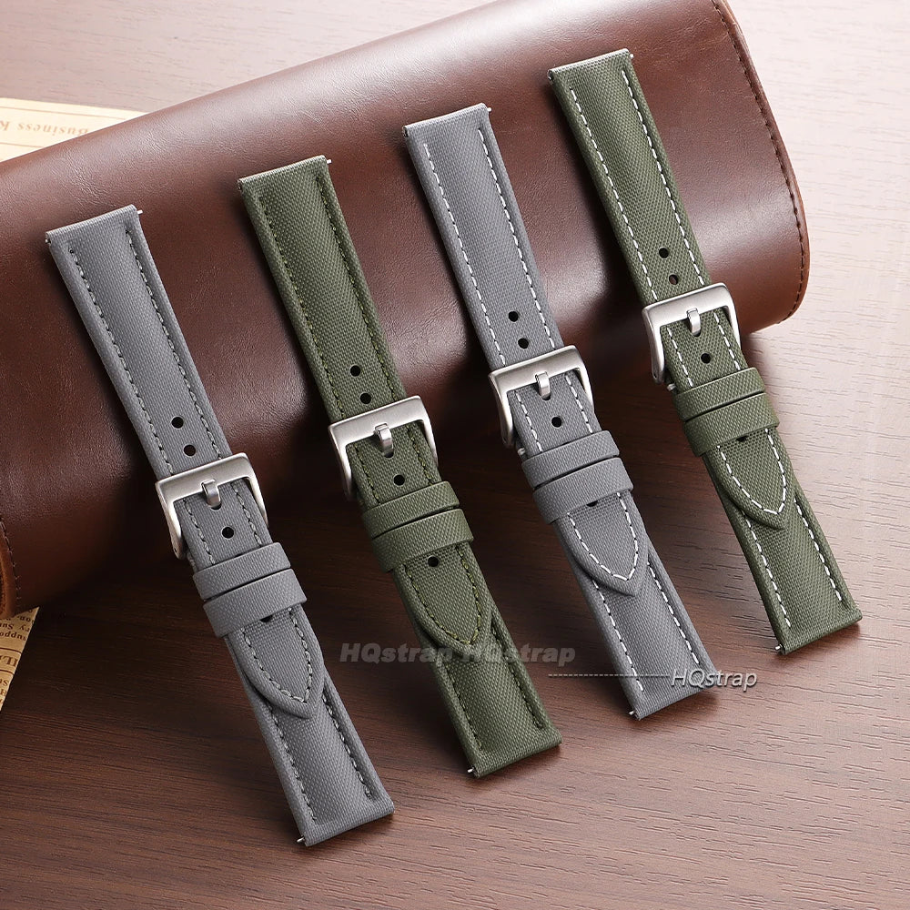CowLost | bracelets-product_id-premium-waterproof-nylon-sailcloth-watch-band-strap-18-22mm-quick-release-unisex-sport-wristbelt |2