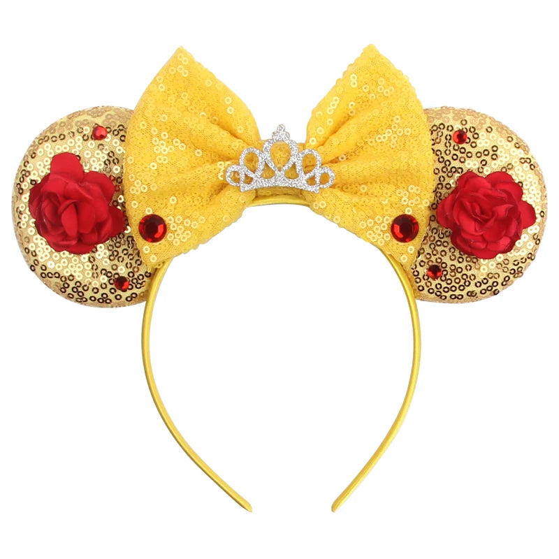 CowLost | glitter-crown-hairband-girls-princess-party-headwear |33