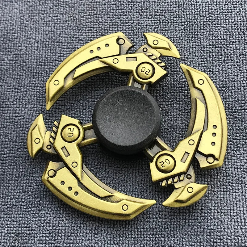 CowLost | product_id-bronze-metal-alloy-fidget-spinner-with-r188-mute-bearing-for-stress-relief |19