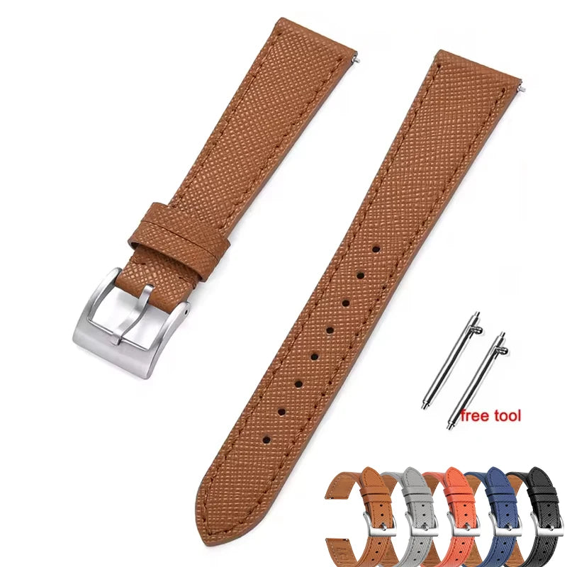 CowLost | watch-bands-product_id-vintage-calfskin-leather-watch-strap-18mm-20mm-22mm-quick-release-premium-wristband |8