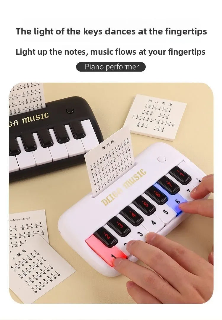 CowLost | product_id-portable-15-key-digital-mini-keyboard-educational-piano-toy-for-children-gift |9