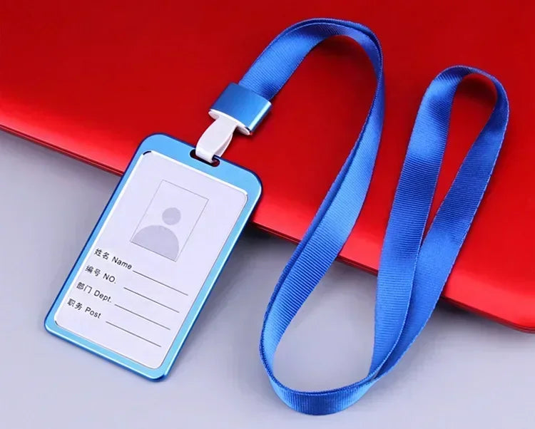 1 Pcs Aluminum Alloy Card Cover Case Bank Business Work Card Holder