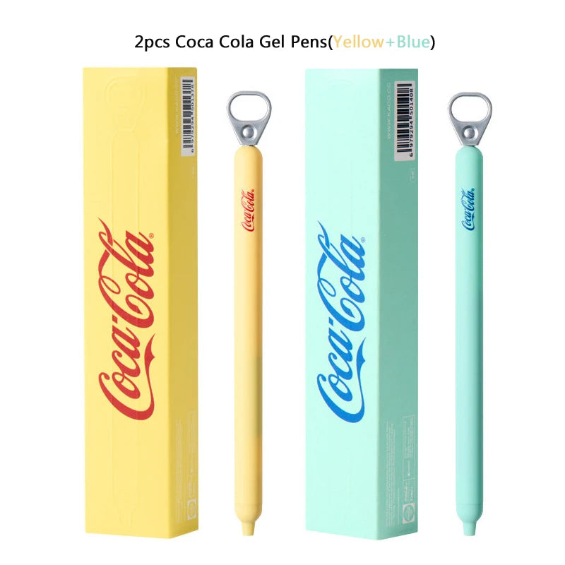 CowLost | product_id-kaco-coca-cola-limited-gel-pen-0-5mm-vintage-tone-barrel-with-creative-ring-pull-design-for-writing-focus |50
