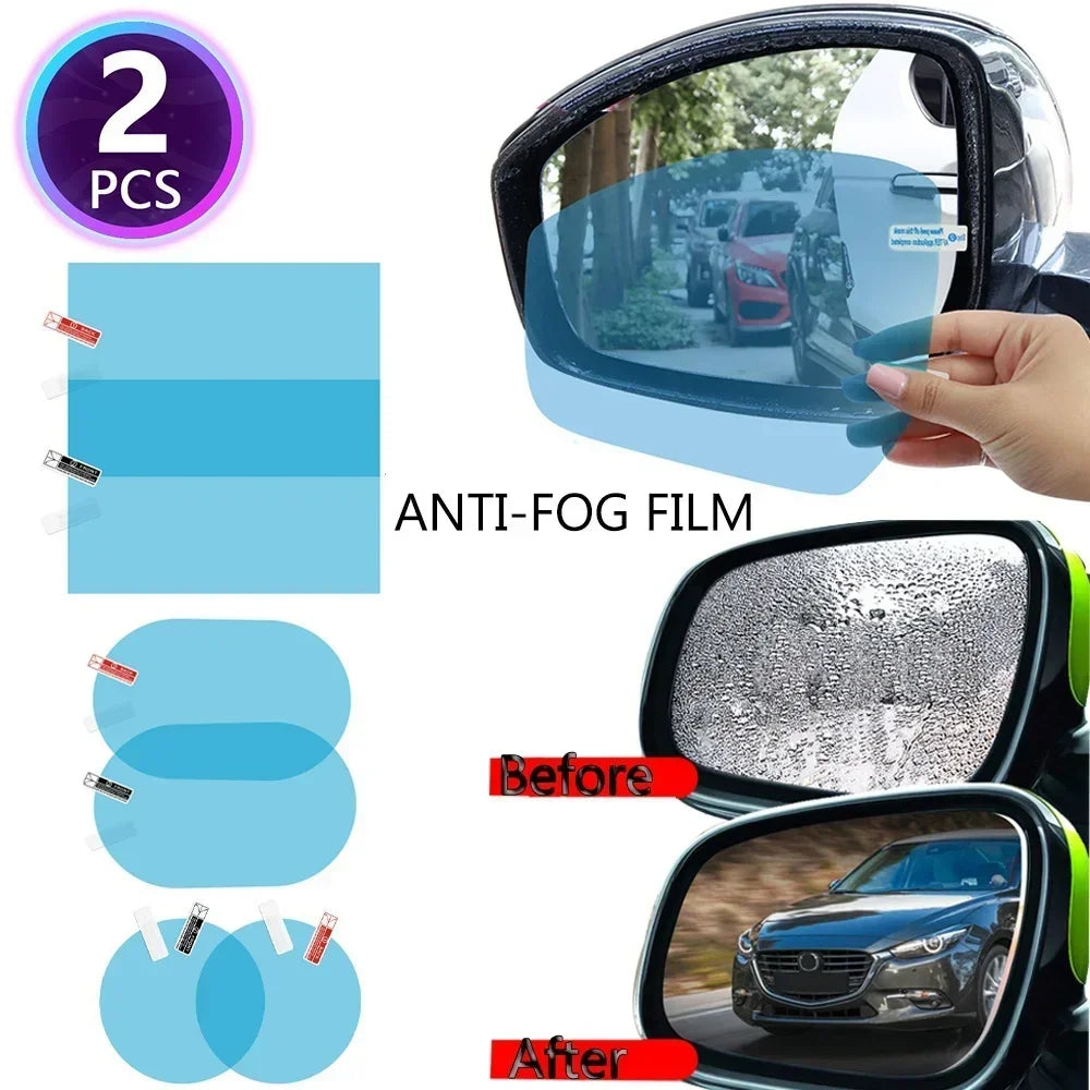 CowLost | vehicle-parts-accessories-car-rearview-mirror-protective-film-anti-fog-anti-glare-waterproof |1