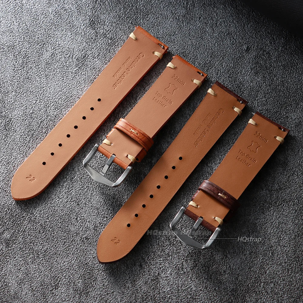 CowLost | product_id-handmade-genuine-cowhide-leather-watch-strap-18-22mm-quick-release-for-seiko-omega |7