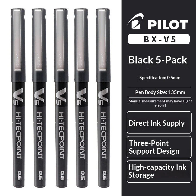 CowLost | product_id-pilot-bx-v5-12-color-0-5mm-rollerball-pens-anti-leak-smooth-ink-for-journaling-art-projects |34