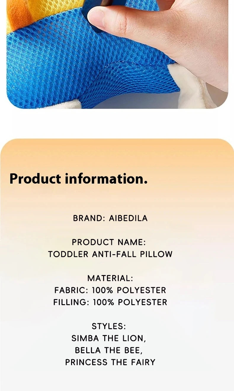 CowLost | aibedila-toddler-baby-head-protector-newborn-headrest-security-pillows-backpack |10