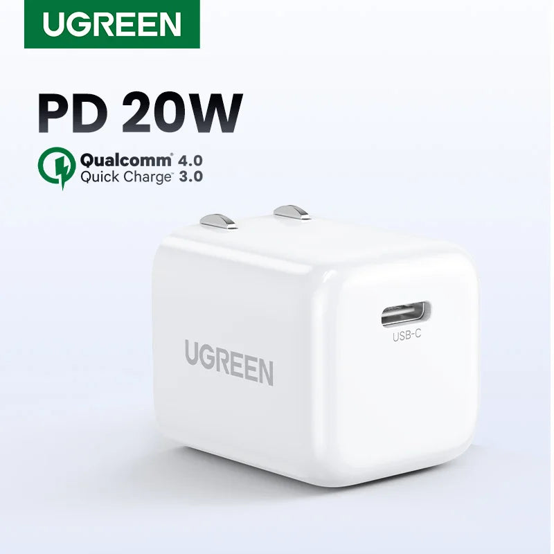 CowLost | ugreen-usb-type-c-charger-20w-pd-fast-charger |1